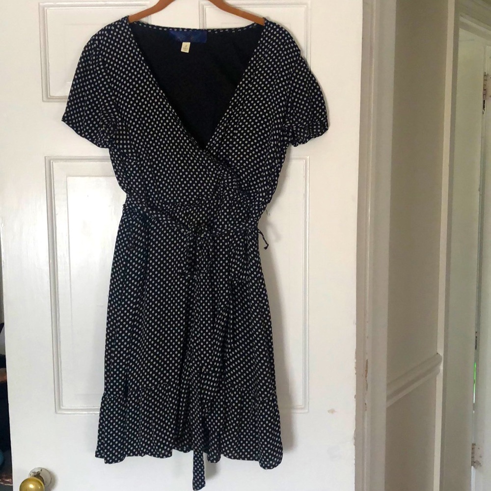 Black and white dress